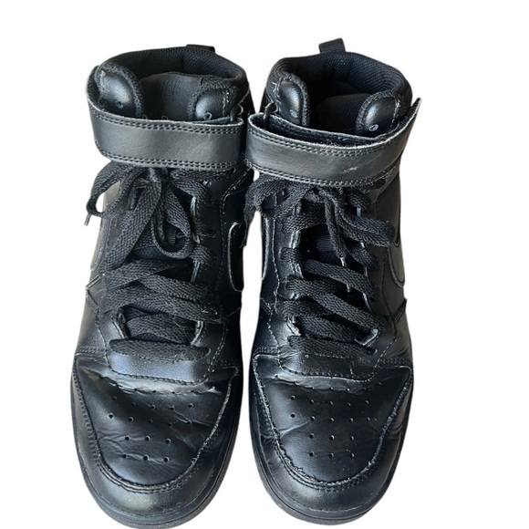 Nike Black High Top Sneakers size 7Y - Picture 3 of 8